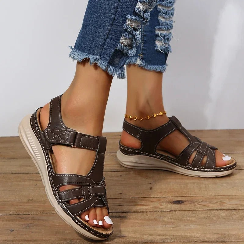 Classic Orthopedic Sandals with Timeless Style