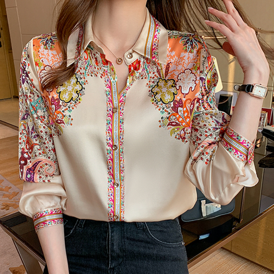 Timeless Vintage Style Blouse
