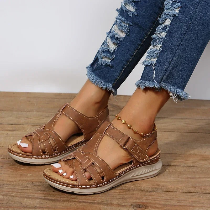 Classic Orthopedic Sandals with Timeless Style