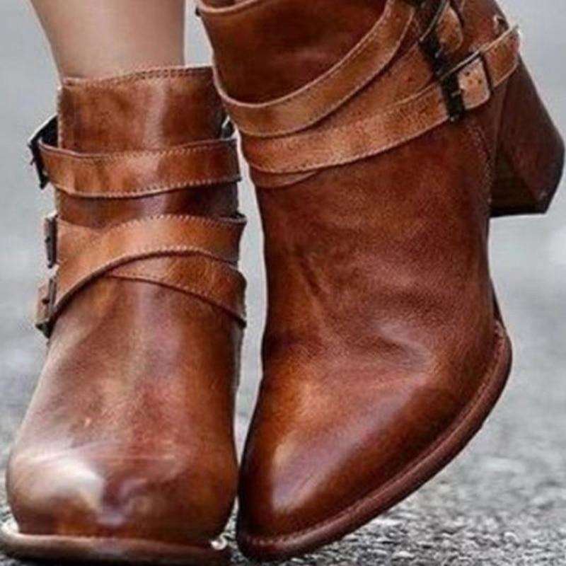 Vintage Inspired Orthopedic Boots