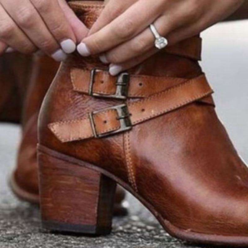 Vintage Inspired Orthopedic Boots