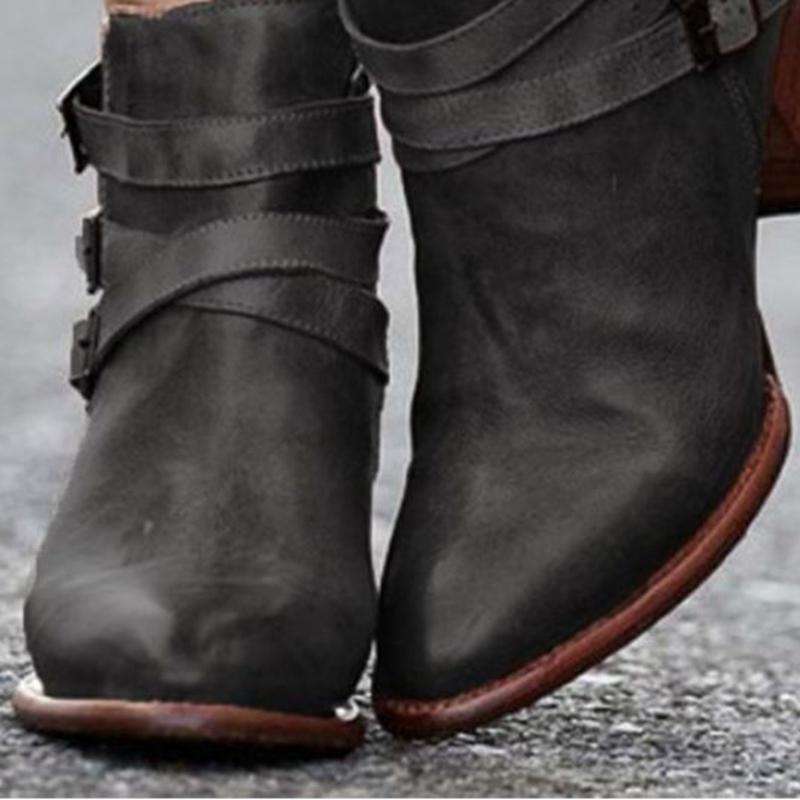 Vintage Inspired Orthopedic Boots