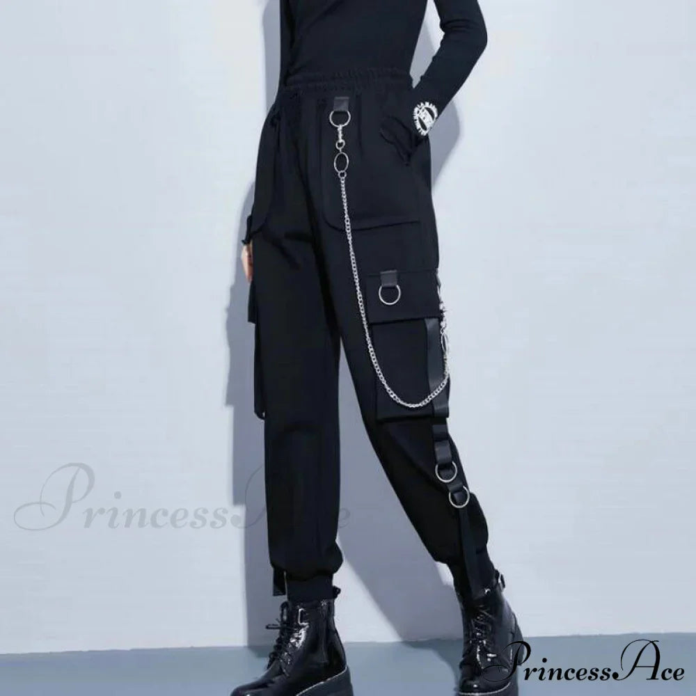 Black With Chain
