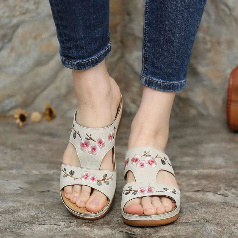 Vintage Inspired Orthopedic Sandals