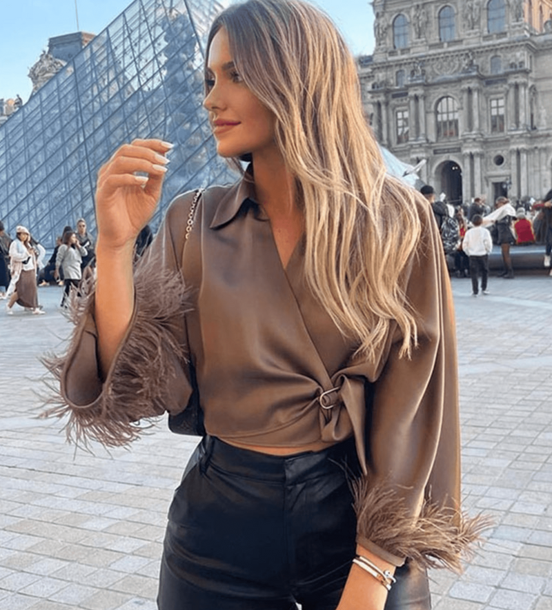 Timeless Vintage Style Blouse