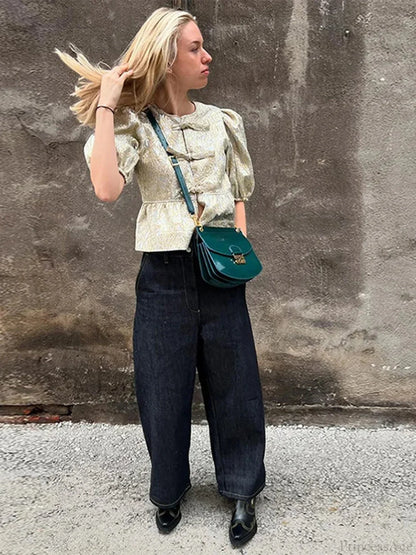 Timeless Vintage Style Blouse
