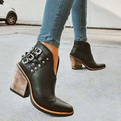 Classic Orthopedic Boots with Timeless Style