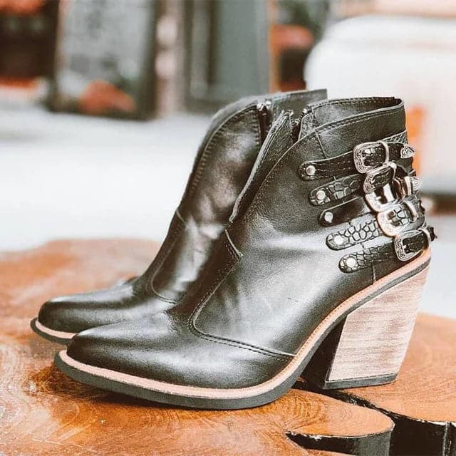 Vintage Inspired Orthopedic Boots