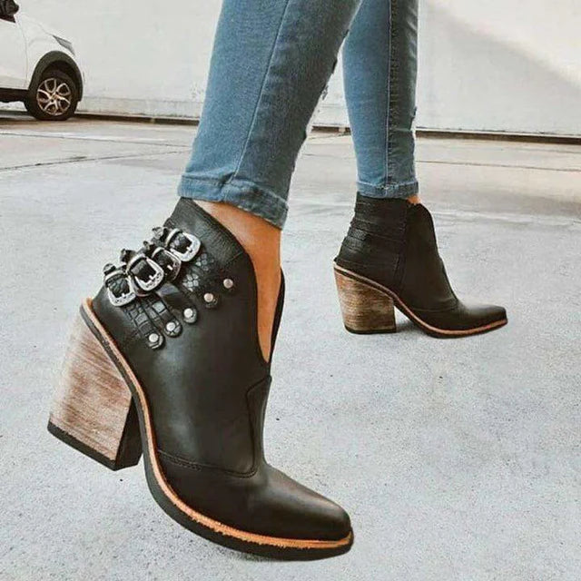 Classic Orthopedic Boots with Timeless Style
