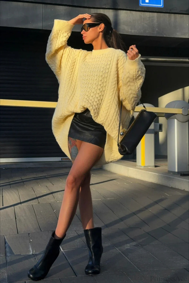 Gracefully Designed Sweater