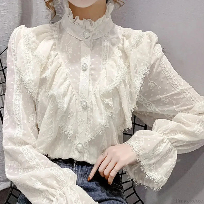 Timeless Vintage Style Blouse