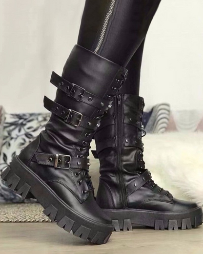 Classic Orthopedic Boots with Timeless Style
