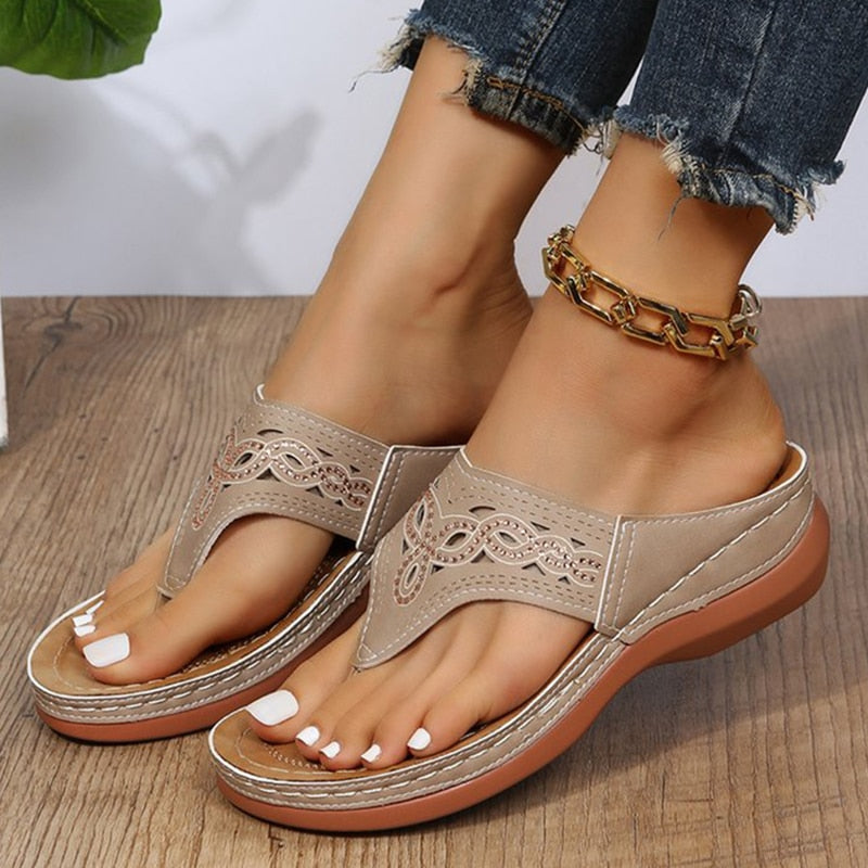 Vintage Inspired Orthopedic Sandals